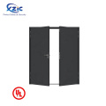 china emergency exit steel metal door with panic push bar exterior